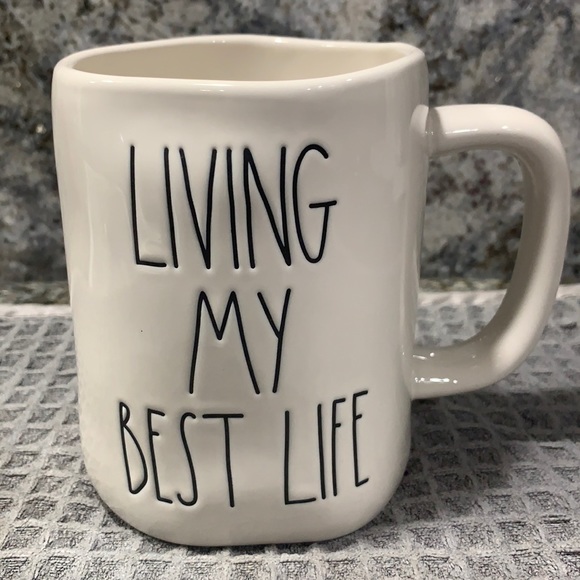 Rae Dunn LIVING MY BEST LIFE Mug